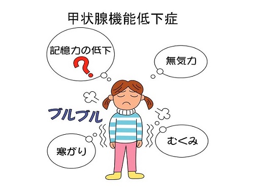 甲状腺機能低下症症状 甲状腺機能低下症症状