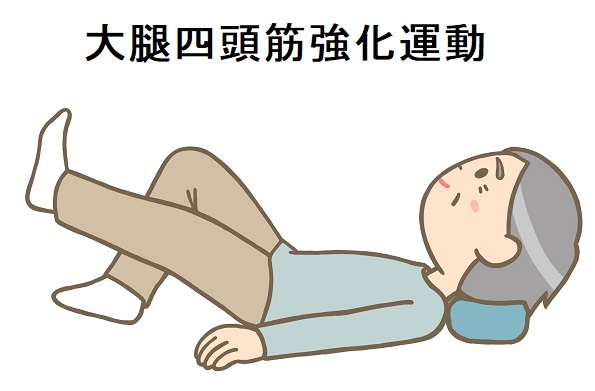 大腿四頭筋強化運動 大腿四頭筋強化運動