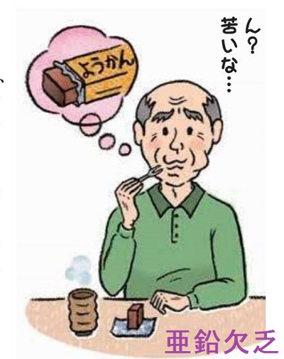 亜鉛欠乏と味覚障害 亜鉛欠乏と味覚障害