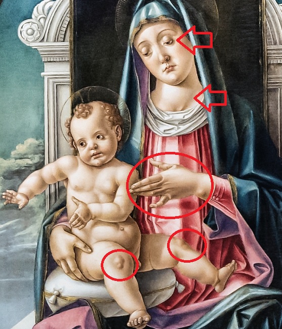 Madonna and Child with Saints (1487) by Bartolomeo Vivarini Madonna and Child with Saints (1487) by Bartolomeo Vivarini