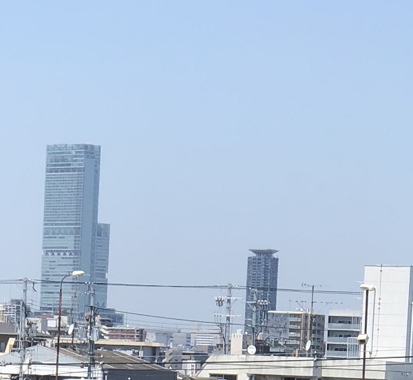 長崎甲状腺クリニック(大阪)の北側